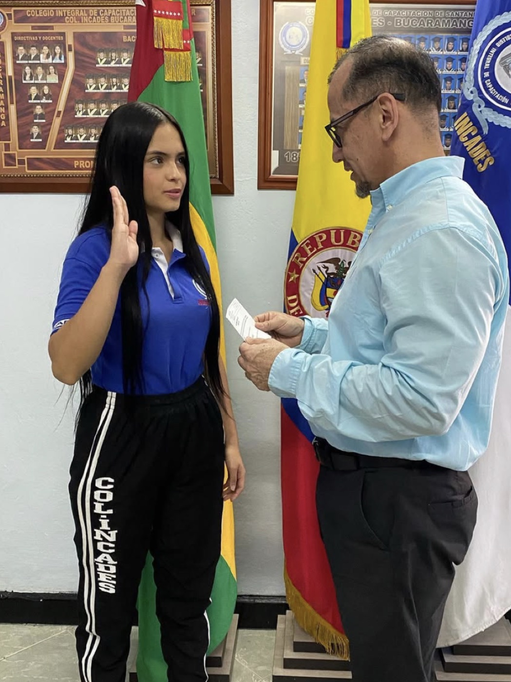 Juramento — representante estudiantil